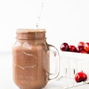 ChocCherry-Protein-Shake